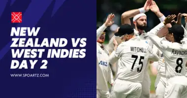 New Zealand vs West Indies Day 2